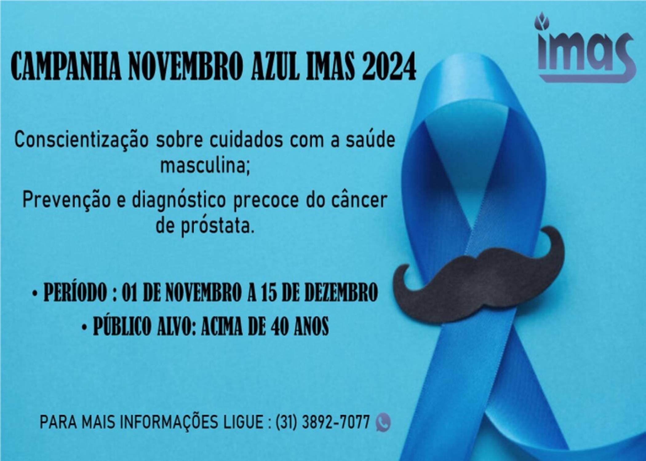 CAMPANHA NOVEMBRO AZUL IMAS 2024